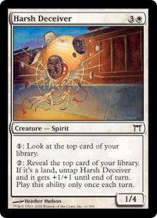 【ENG】【Foil】《過酷な詐欺師/Harsh Deceiver》[CHK]