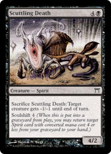 【ENG】【Foil】《小走りの死神/Scuttling Death》[CHK]