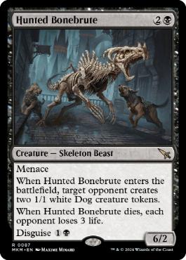 【ENG】【Foil】《狩り立てられた暴骨/Hunted Bonebrute》[MKM]