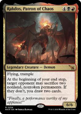 【ENG】《混沌の守護者、ラクドス/Rakdos, Patron of Chaos》[MKM]