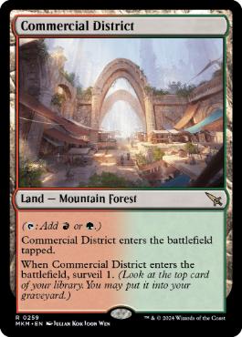 【ENG】【Foil】《商業地区/Commercial District》[MKM]