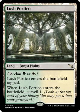 【ENG】【Foil】《草萌ゆる玄関/Lush Portico》[MKM]