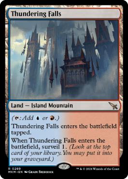 【ENG】【Foil】《轟音の滝/Thundering Falls》[MKM]