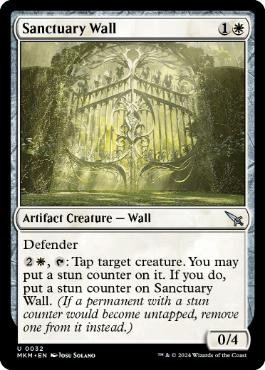 【ENG】【Foil】《聖域の壁/Sanctuary Wall》[MKM]