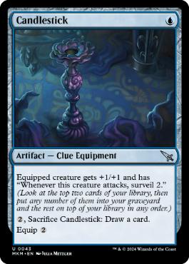 【ENG】【Foil】《燭台/Candlestick》[MKM]