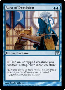 【ENG】【Foil】《統制のオーラ/Aura of Dominion》[CHK]