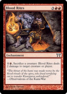 【ENG】【Foil】《血の儀式/Blood Rites》[CHK]
