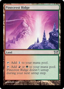 【ENG】【Foil】《松の頂の峰/Pinecrest Ridge》[CHK]