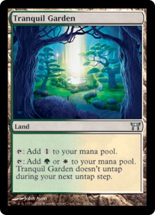 【ENG】【Foil】《平穏な庭園/Tranquil Garden》[CHK]