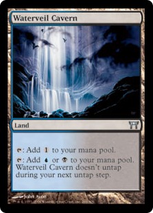 【ENG】【Foil】《水まといの洞窟/Waterveil Cavern》[CHK]