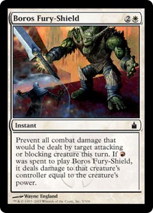 【ENG】【Foil】《ボロスの怒りの盾/Boros Fury-Shield》[RAV]