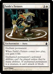 【ENG】【Foil】《信仰の足枷/Faith's Fetters》[RAV]