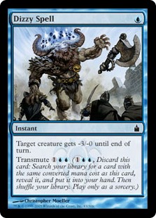 【ENG】【Foil】《目くらましの呪文/Dizzy Spell》[RAV]