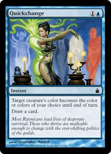 【ENG】【Foil】《早変わり/Quickchange》[RAV]