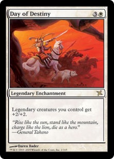 【ENG】【Foil】《運命の日/Day of Destiny》[BOK]