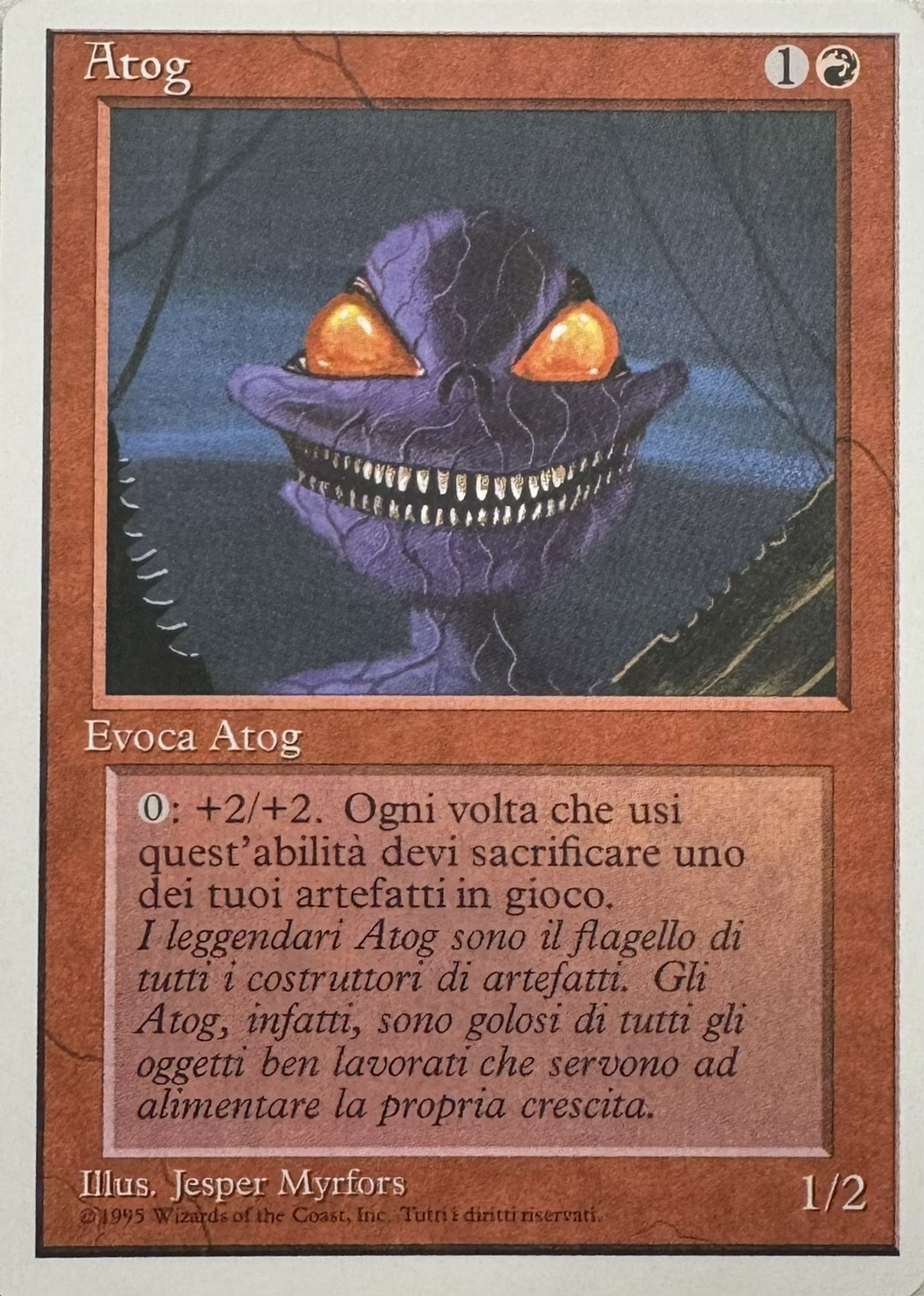 【ITA】《エイトグ/Atog》[3ED]