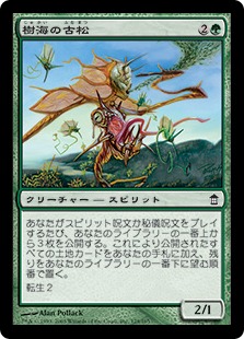 【JPN】【Foil】《樹海の古松/Elder Pine of Jukai》[SOK]