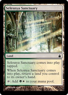 【ENG】【Foil】《セレズニアの聖域/Selesnya Sanctuary》[RAV]