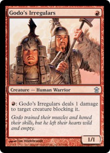 【ENG】【Foil】《伍堂の不正規軍/Godo's Irregulars》[SOK]