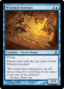 【ENG】《皺だらけの密告者/Wizened Snitches》[RAV]