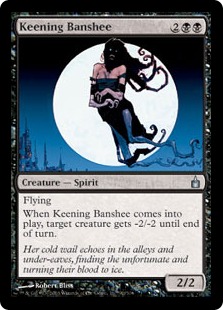 【ENG】【Foil】《叫び回るバンシー/Keening Banshee》[RAV]