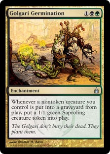 【ENG】【Foil】《ゴルガリの発芽/Golgari Germination》[RAV]