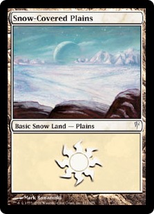 【ENG】【Foil】《冠雪の平地/Snow-Covered Plains》[CSP]