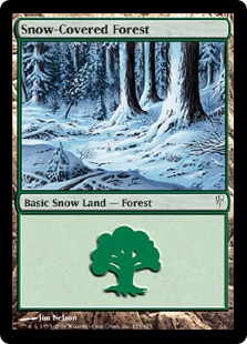 【ENG】【Foil】《冠雪の森/Snow-Covered Forest》[CSP]