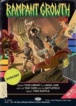 【ENG】《不屈の自然/Rampant Growth》(1370)[Secret Lair]