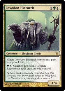【ENG】《ロクソドンの教主/Loxodon Hierarch》[RAV]