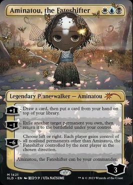 【ENG】《運命を変える者、アミナトゥ/Aminatou, the Fateshifter》(1421)[Secret Lair]