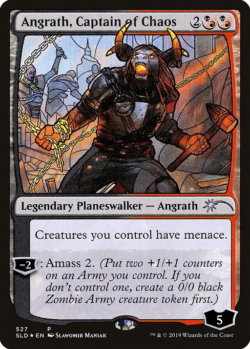 【ENG】【Foil】《混沌の船長、アングラス/Angrath, Captain of Chaos》U(527)[Secret Lair]
