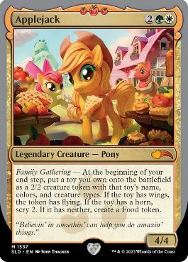 【ENG】【Foil】《Applejack》(1537)[Secret Lair]