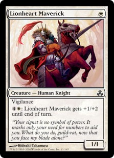 【ENG】【Foil】《勇猛な反対派/Lionheart Maverick》[GPT]