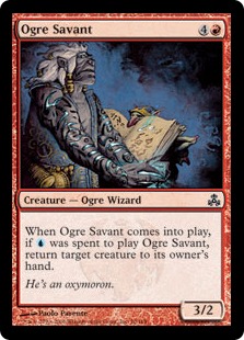 【ENG】【Foil】《オーガの学者/Ogre Savant》[GPT]