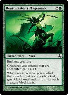 【ENG】【Foil】《獣使いの魔法印/Beastmaster's Magemark》[GPT]