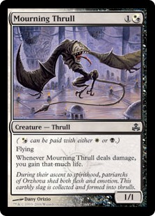【ENG】【Foil】《哀悼のスラル/Mourning Thrull》[GPT]