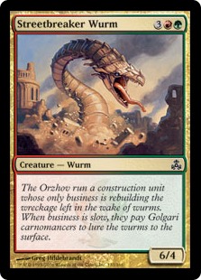 【ENG】【Foil】《通り砕きのワーム/Streetbreaker Wurm》[GPT]