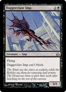 【ENG】【Foil】《短剣爪のインプ/Daggerclaw Imp》[GPT]