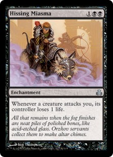 【ENG】【Foil】《風切る瘴気/Hissing Miasma》[GPT]