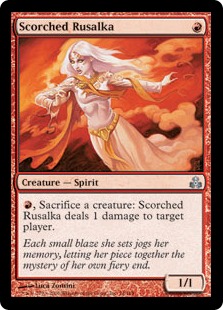 【ENG】【Foil】《焼け焦げたルサルカ/Scorched Rusalka》[GPT]