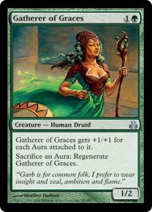 【ENG】【Foil】《優雅の集積者/Gatherer of Graces》[GPT]