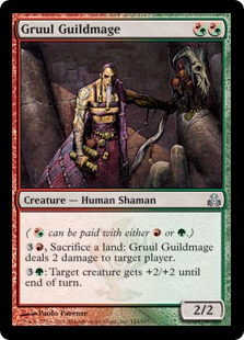 【ENG】【Foil】《グルールのギルド魔道士/Gruul Guildmage》[GPT]