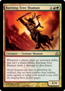 【ENG】《炎樹族のシャーマン/Burning-Tree Shaman》[GPT]