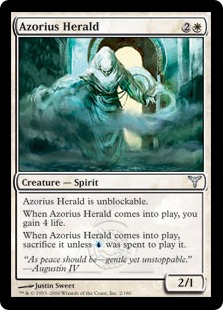 【ENG】《アゾリウスの伝令/Azorius Herald》[DIS]