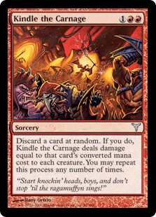 【ENG】【Foil】《殺戮の焚きつけ/Kindle the Carnage》[DIS]