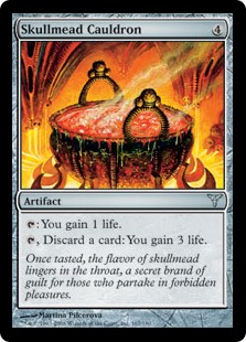 【ENG】【Foil】《頭蓋骨酒の大鍋/Skullmead Cauldron》[DIS]