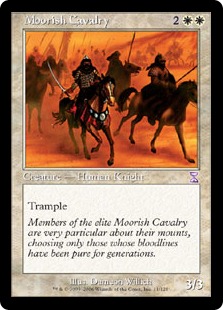 【ENG】■旧枠■《ムーア人の騎兵/Moorish Cavalry》[TSB]