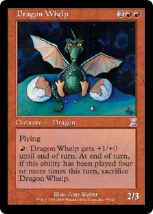 【ENG】■旧枠■《チビ・ドラゴン/Dragon Whelp》[TSB]