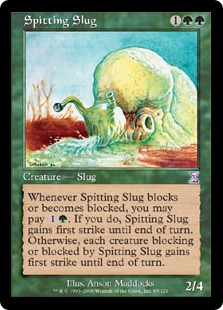 【ENG】【Foil】■旧枠■《毒吐きナメクジ/Spitting Slug》[TSB]
